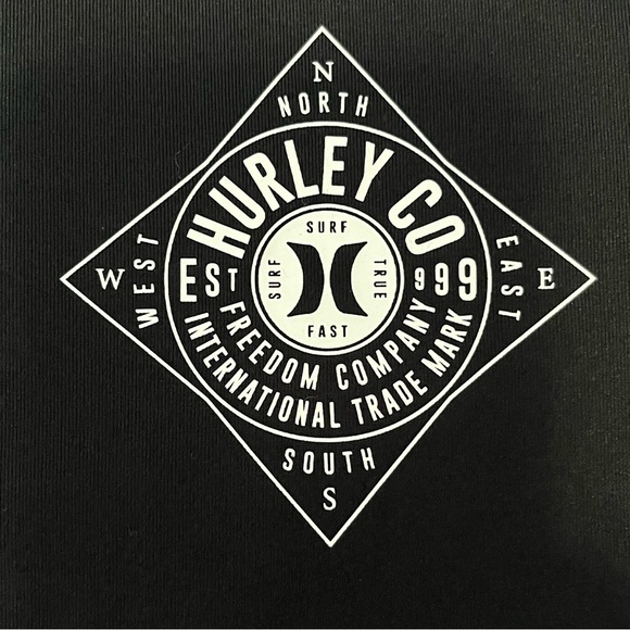 Hurley size Small men’s long sleeve black sun shirt - Picture 3 of 8